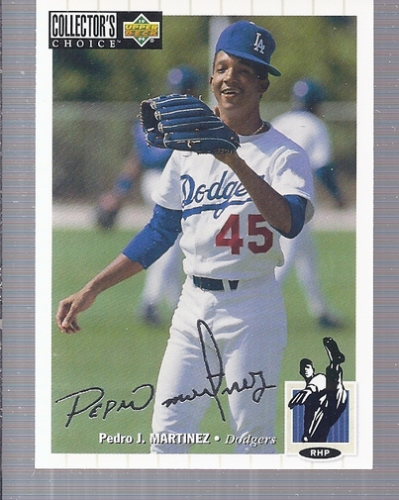1994 Collector's Choice Silver Signature #189 Pedro Martinez