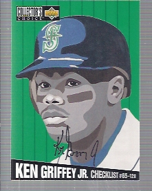 1994 Collector's Choice Silver Signature #317 Ken Griffey Jr. CL