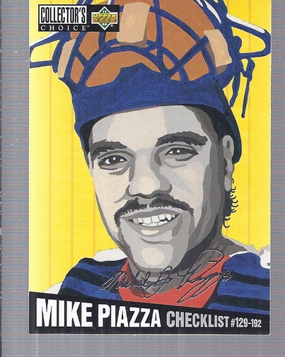 1994 Collector's Choice Silver Signature #318 Mike Piazza CL