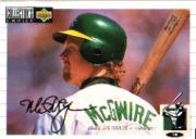 1994 Collector's Choice Silver Signature #525 Mark McGwire