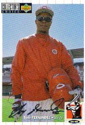 1994 Collector's Choice Silver Signature #619 Tony Fernandez