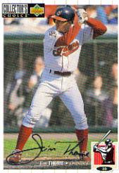 1994 Collector's Choice Silver Signature #624 Jim Thome