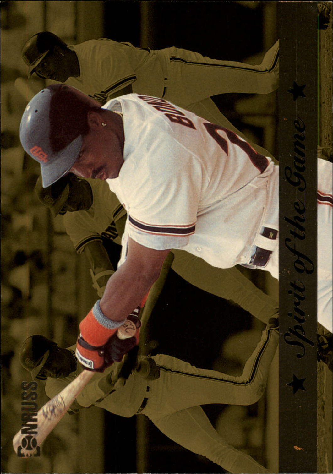1994 Donruss Spirit of the Game Jumbos #2 Barry Bonds