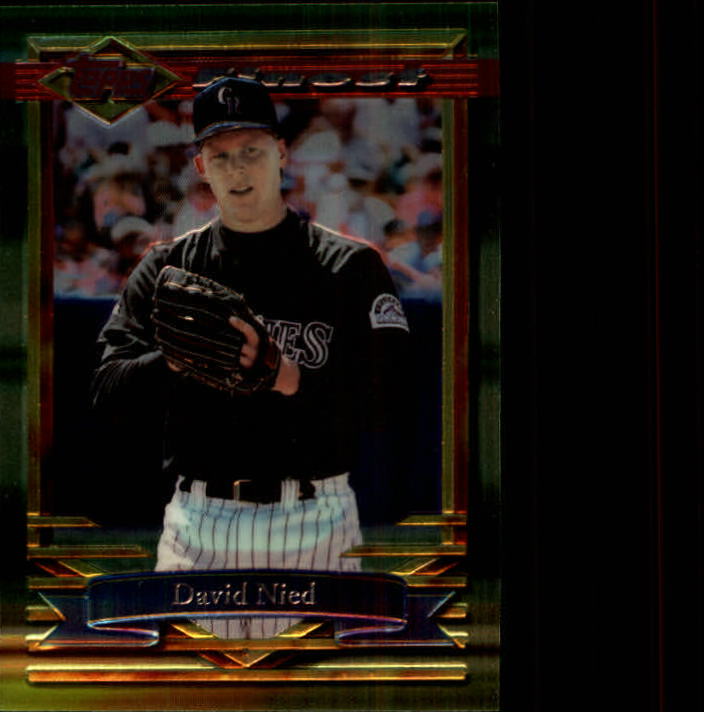 1994 Finest #282 David Nied