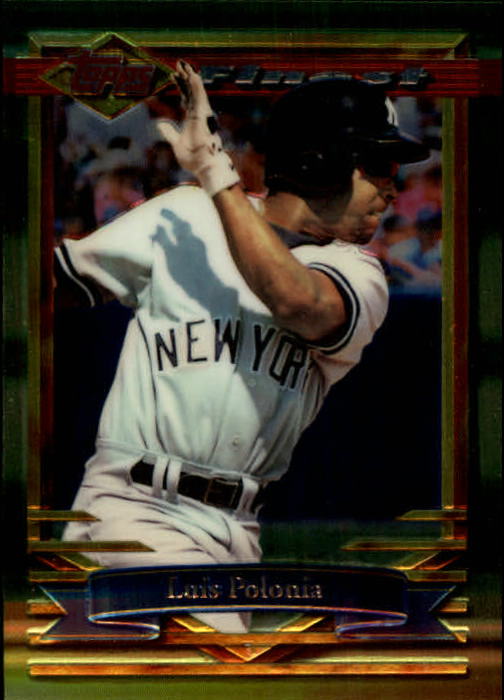 1994 Finest #365 Luis Polonia