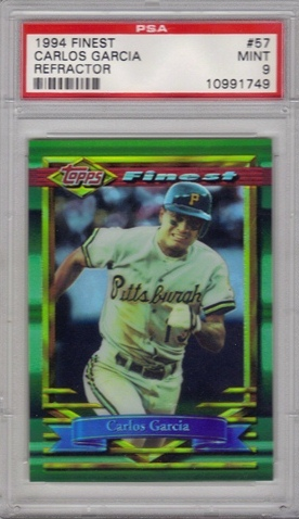 1994 Finest Refractors #57 Carlos Garcia