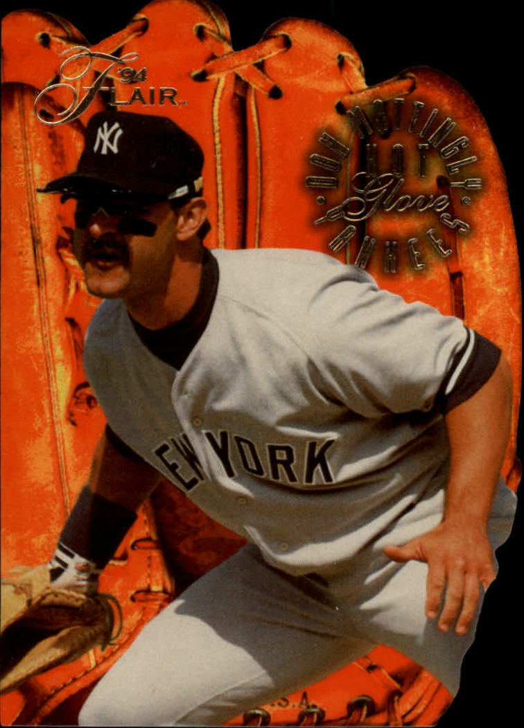 1994 Flair Hot Gloves #6 Don Mattingly