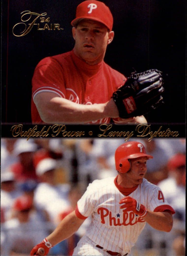 1994 Flair Outfield Power #4 Lenny Dykstra