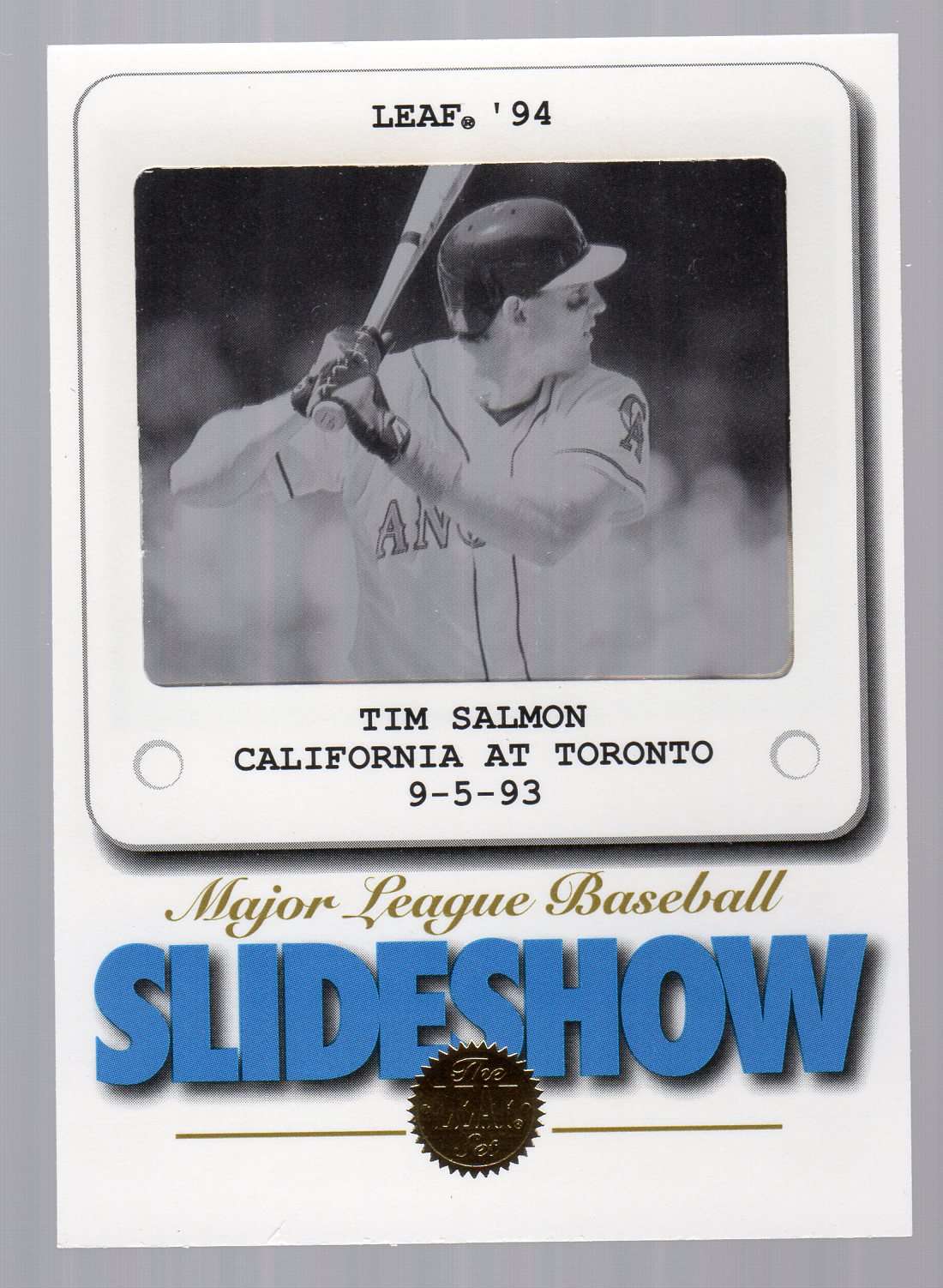 1994 Leaf Slideshow #8 Tim Salmon