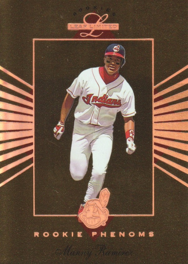 1994 Leaf Limited Rookies Phenoms #9 Manny Ramirez