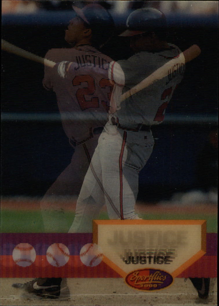 1994 Sportflics #6 David Justice