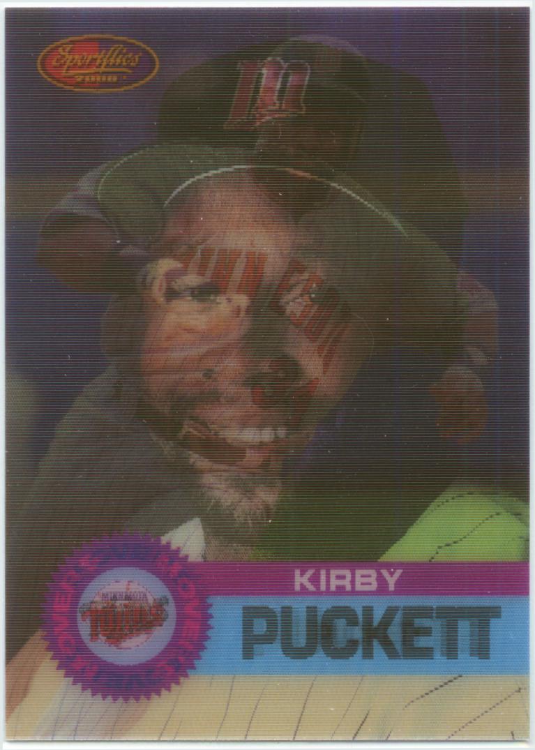1994 Sportflics Movers #MM4 Kirby Puckett