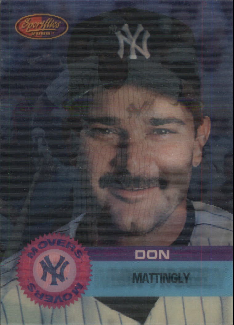1994 Sportflics Movers #MM9 Don Mattingly