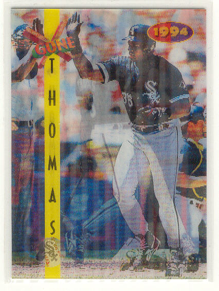 1994 Sportflics Rookie/Traded Going Going Gone #GG6 Frank Thomas