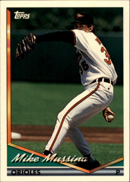 1994 Topps #598 Mike Mussina