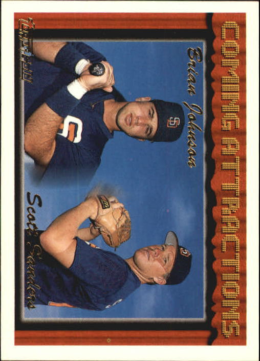 1994 Topps Gold #789 Brian Johnson/Scott Sanders