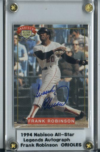 1994 Nabisco All-Star Autographs #3 Frank Robinson