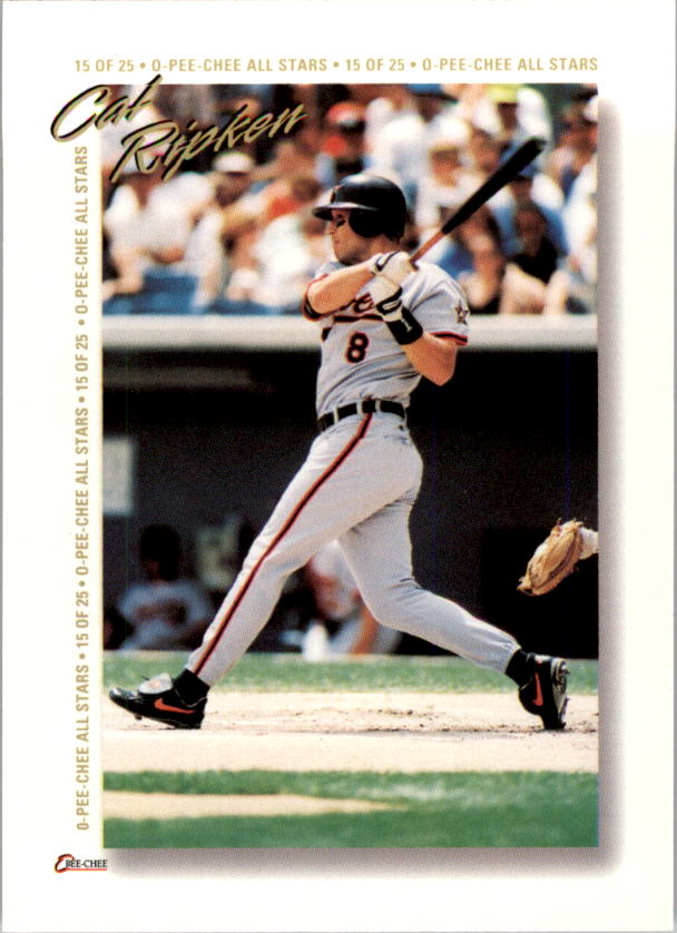 1994 O-Pee-Chee All-Star Redemptions #15 Cal Ripken