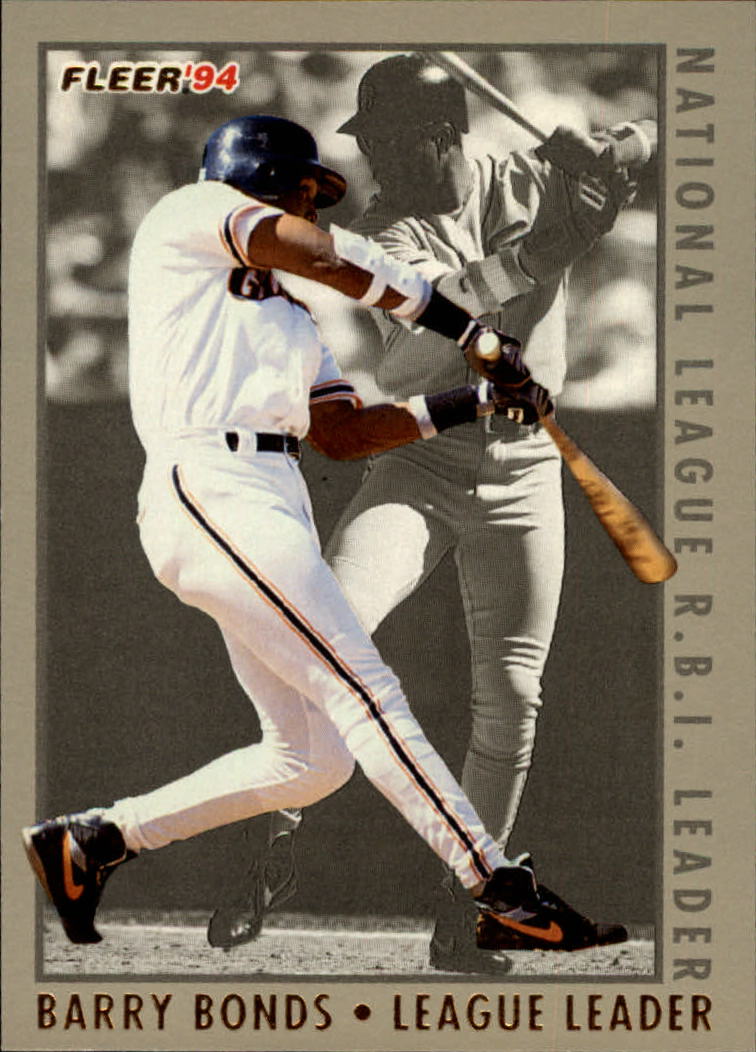 1994 Fleer League Leaders #8 Barry Bonds