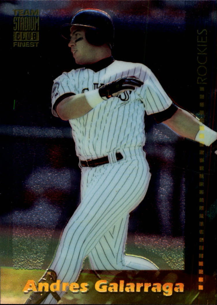 1994 Stadium Club Team Finest #4 Andres Galarraga