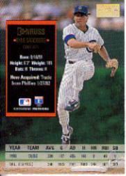 1994 Donruss Special Edition #18 Ryne Sandberg back image