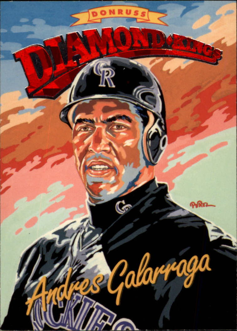 1994 Donruss Diamond Kings #DK7 Andres Galarraga