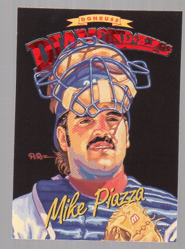 1994 Donruss Diamond Kings #DK15 Mike Piazza