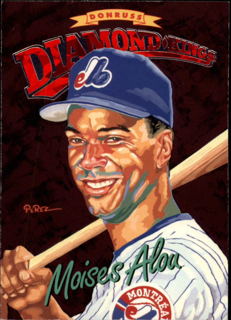 1994 Donruss Diamond Kings #DK23 Moises Alou