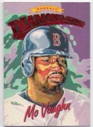 1994 Donruss Diamond Kings Jumbo #DK2 Mo Vaughn