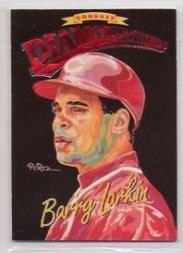1994 Donruss Diamond Kings Jumbo #DK17 Barry Larkin