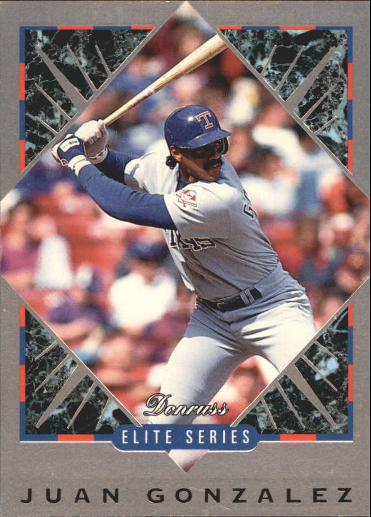 1994 Donruss Elite #42 Juan Gonzalez