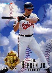 1994 Fleer Update Diamond Tribute #10 Cal Ripken
