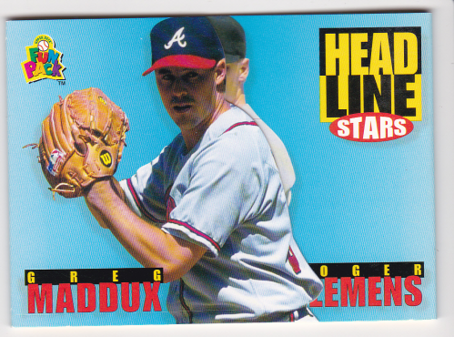 1994 Fun Pack #207 R.Clemens/G.Maddux HES