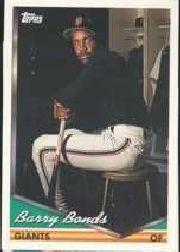 1994 Topps Pre-Production #2 Barry Bonds