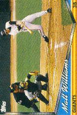 1994 Topps Pre-Production #225 Matt Williams