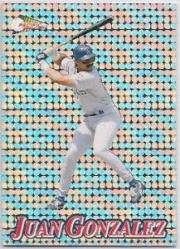 1994 Pacific Silver Prisms Circular #2 Juan Gonzalez