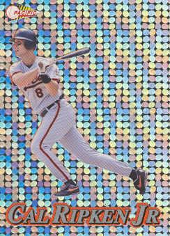 1994 Pacific Silver Prisms Circular #15 Cal Ripken