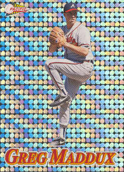 1994 Pacific Silver Prisms Circular #30 Greg Maddux
