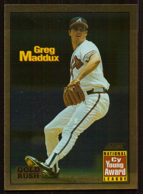 1994 Score Gold Rush #634 Greg Maddux CY