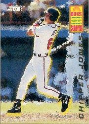 1994 Score Boys of Summer #58 Chipper Jones
