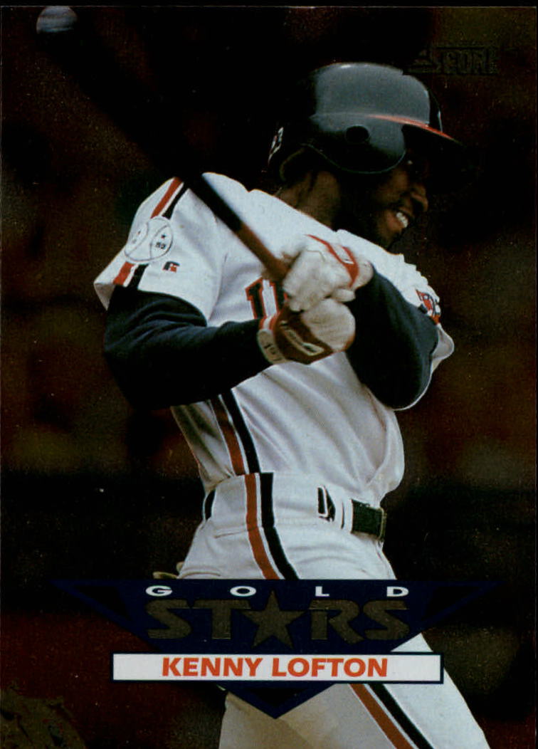 1994 Score Gold Stars #41 Kenny Lofton