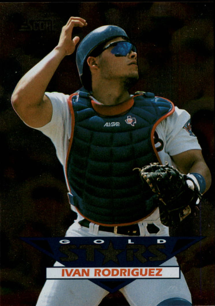 1994 Score Gold Stars #58 Ivan Rodriguez