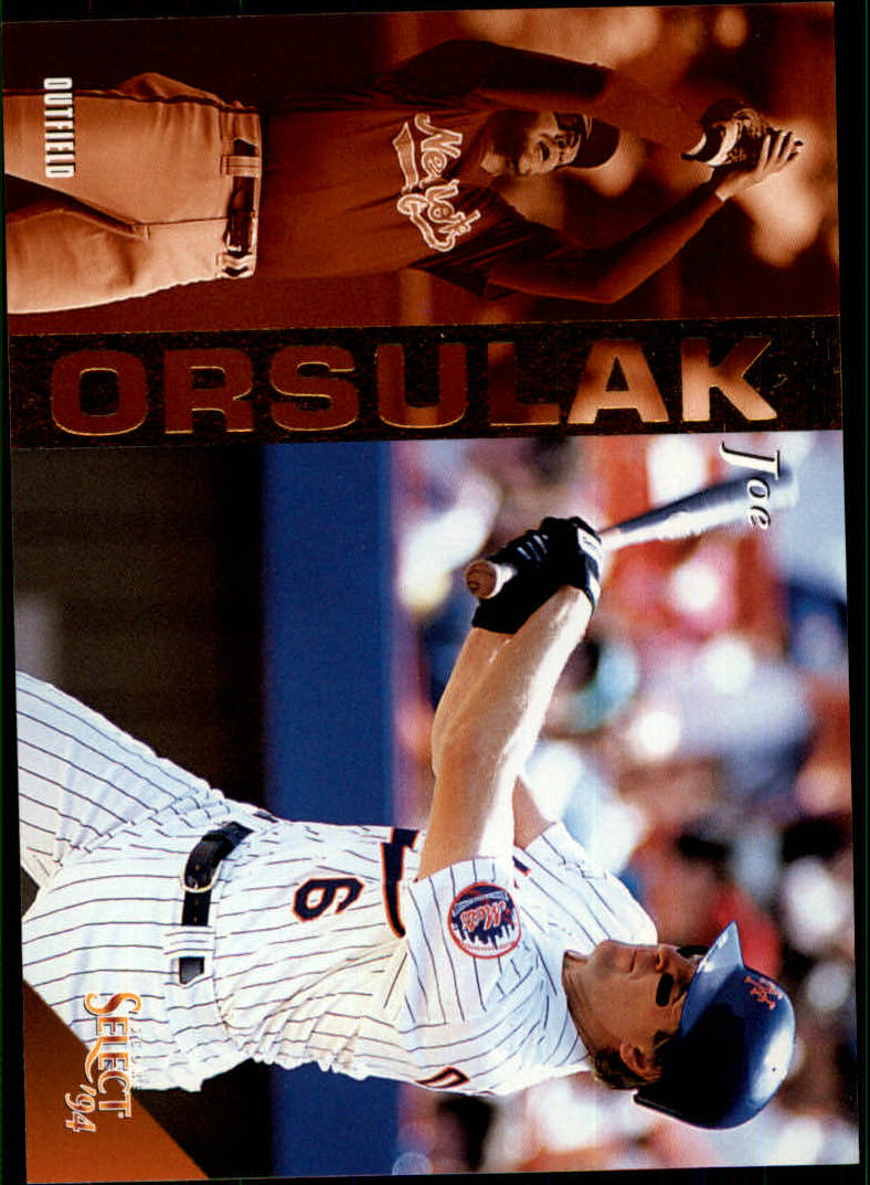 1994 Select #94 Joe Orsulak
