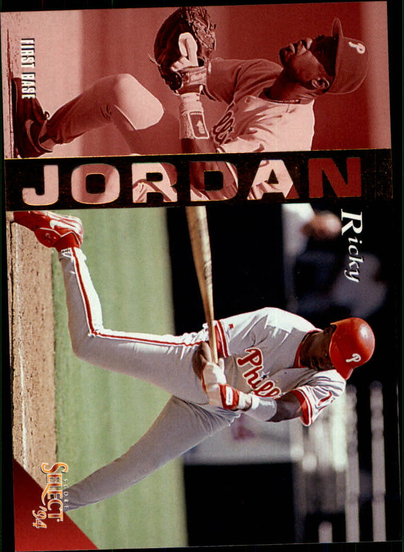 1994 Select #95 Ricky Jordan