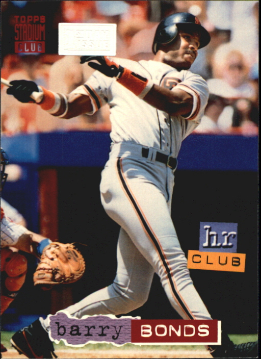 1994 Stadium Club First Day Issue #259 Barry Bonds HR