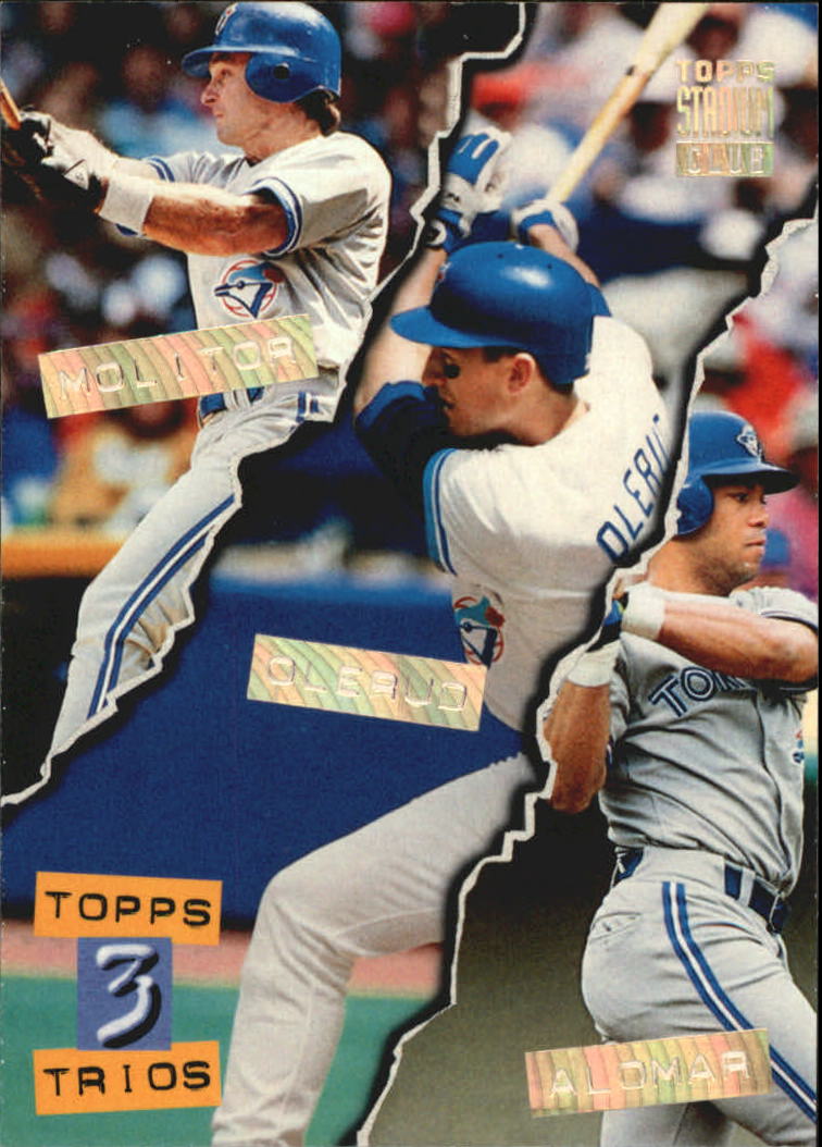 1994 Stadium Club Golden Rainbow #110 Alomar/Molitor/Olerud