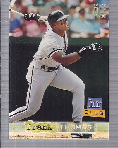 1994 Stadium Club Golden Rainbow #267 Frank Thomas HR