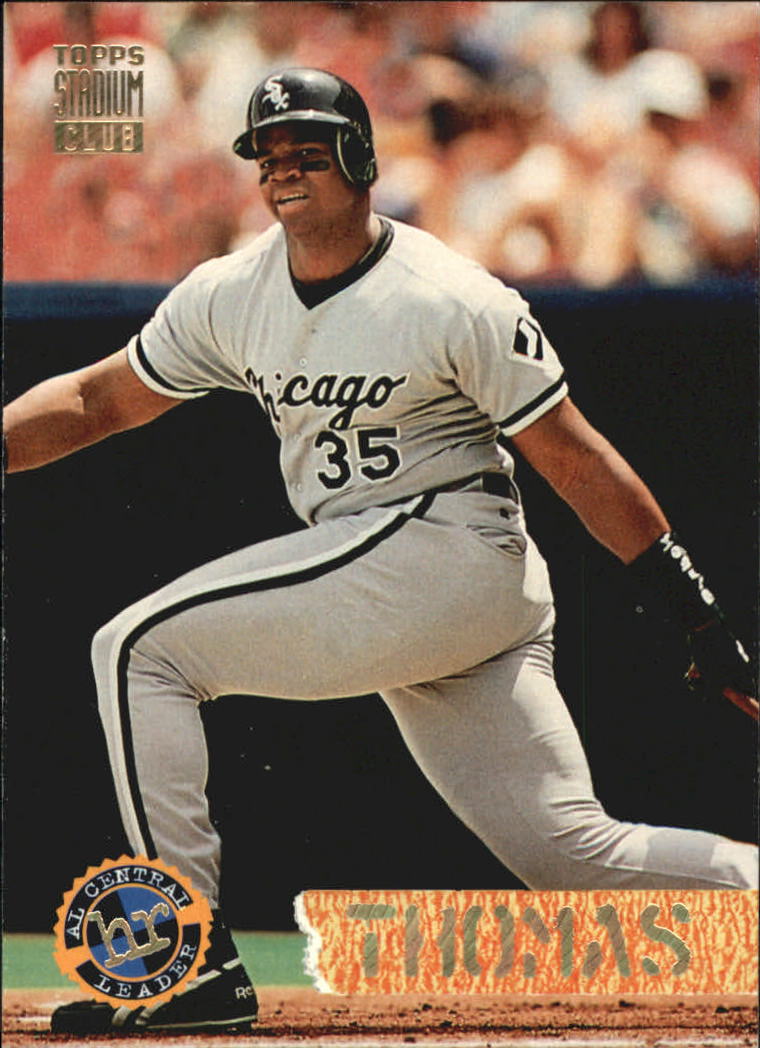 1994 Stadium Club Golden Rainbow #528 Frank Thomas DL