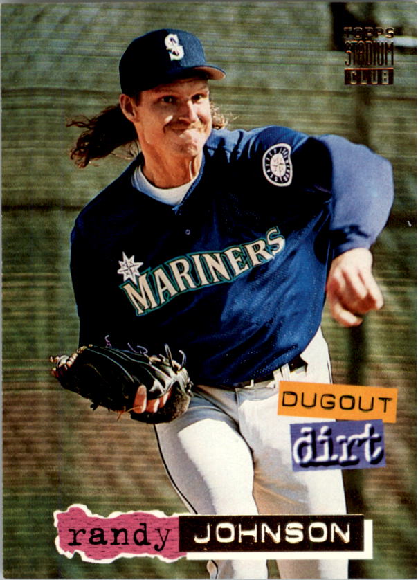 1994 Stadium Club Dugout Dirt #DD11 Randy Johnson