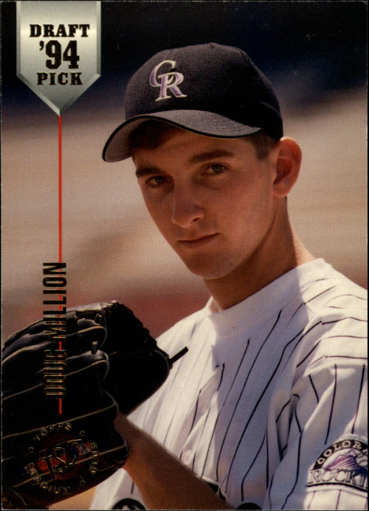 1994 Stadium Club Draft Picks #3 Doug Million XRC